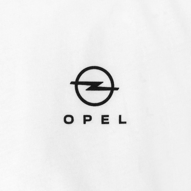 Opel Top/ T-Shirt Damenweiß mit Opel-Logo