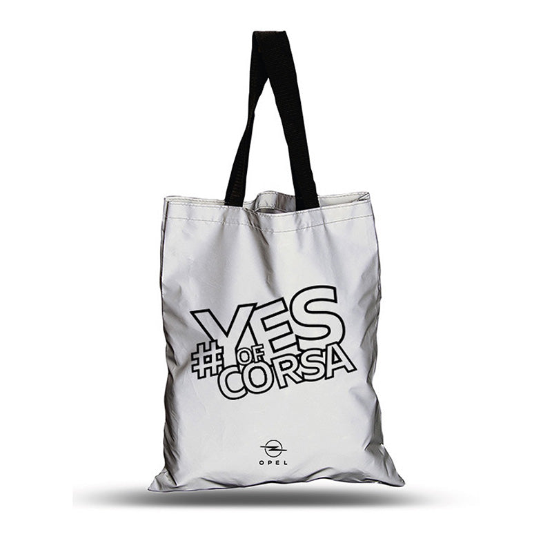 Opel Tasche "Corsa-Design" #Yes of Corsa Reflective silber