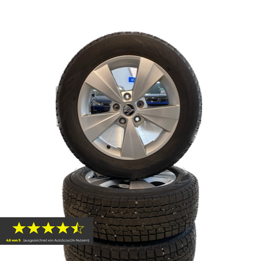 Skoda Octavia Winterräder (Kompletträder) 16 Zoll (205/60R16) Yokohama