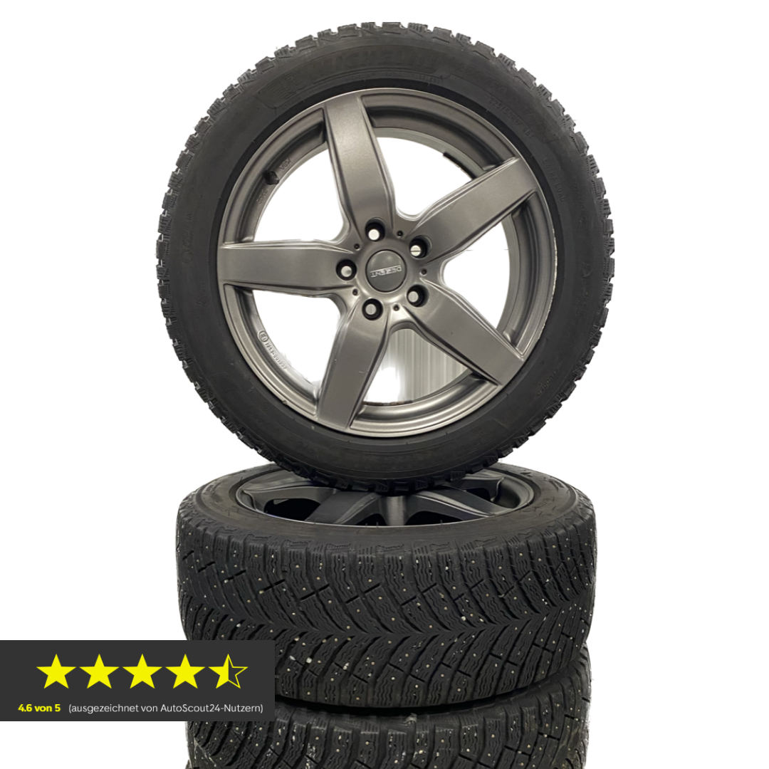 Audi A4 Winterräder (Kompletträder) 17 Zoll SPIKES (225/50R17) Michelin