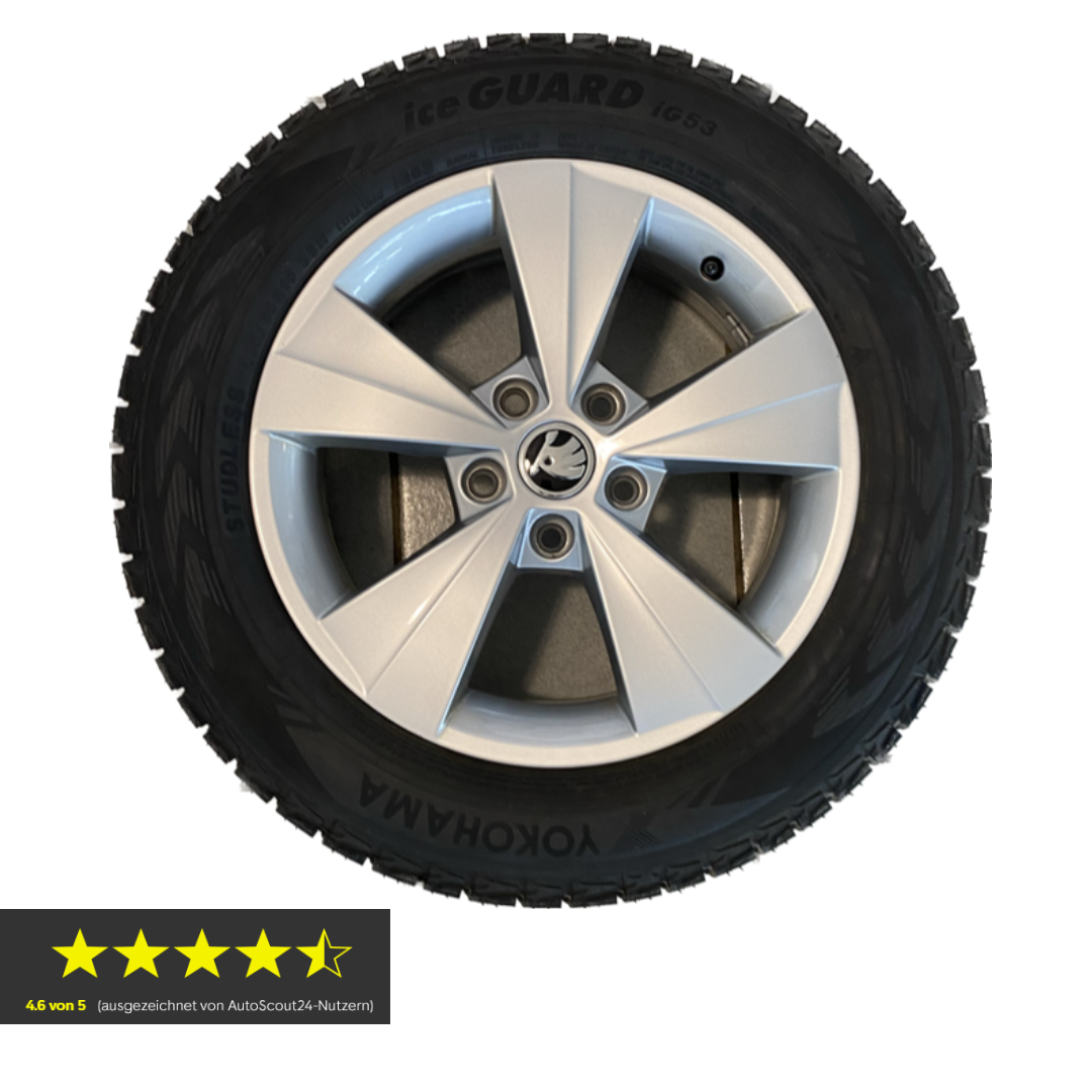 Skoda Octavia Winterräder (Kompletträder) 16 Zoll (205/60R16) Yokohama