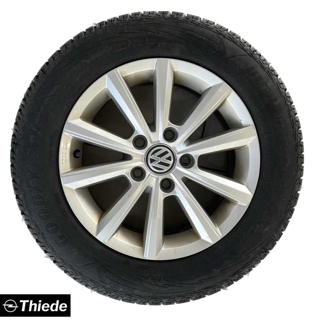 VW Golf 8 VIII Winterräder (Kompletträder) ALU 15 Zoll (195/65R15) GoodYear