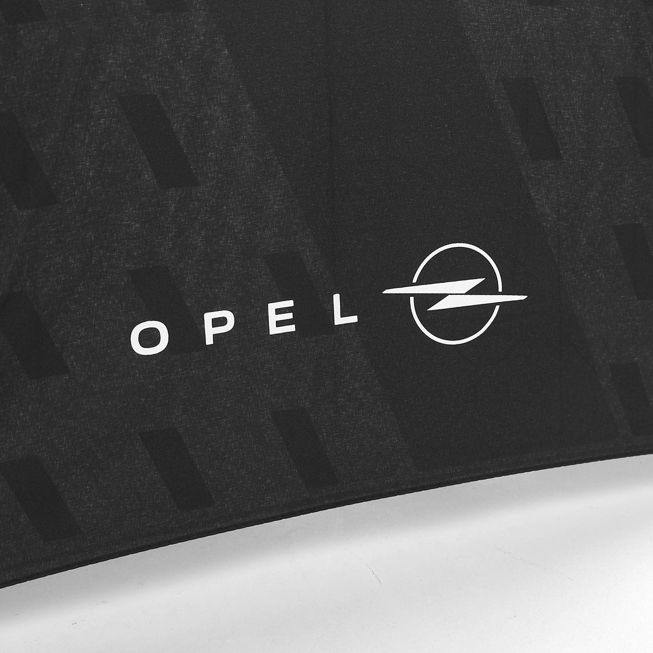 Opel Regenschirm/ Stockschirm schwarz im Opel-Design