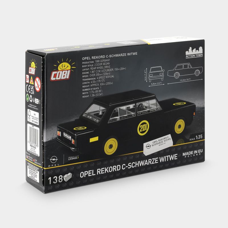 OPEL Rekord C-Schwarze Witwe (Bausatz) COBI®
