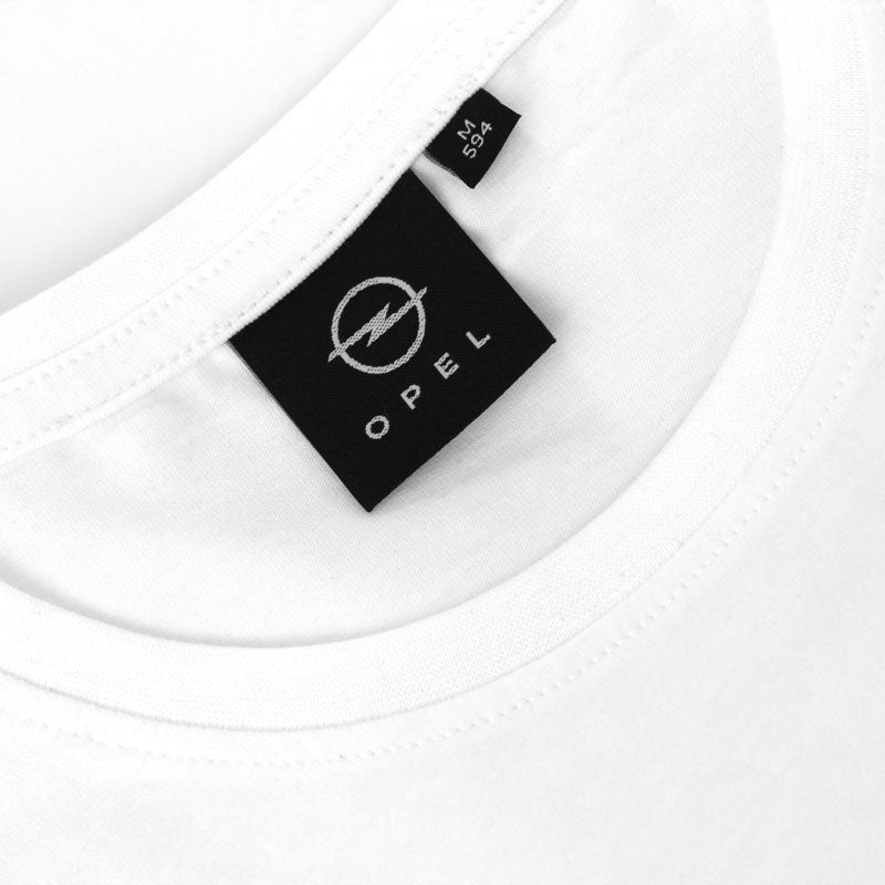 Opel T-Shirt Herren weiß mit Opel-Logo
