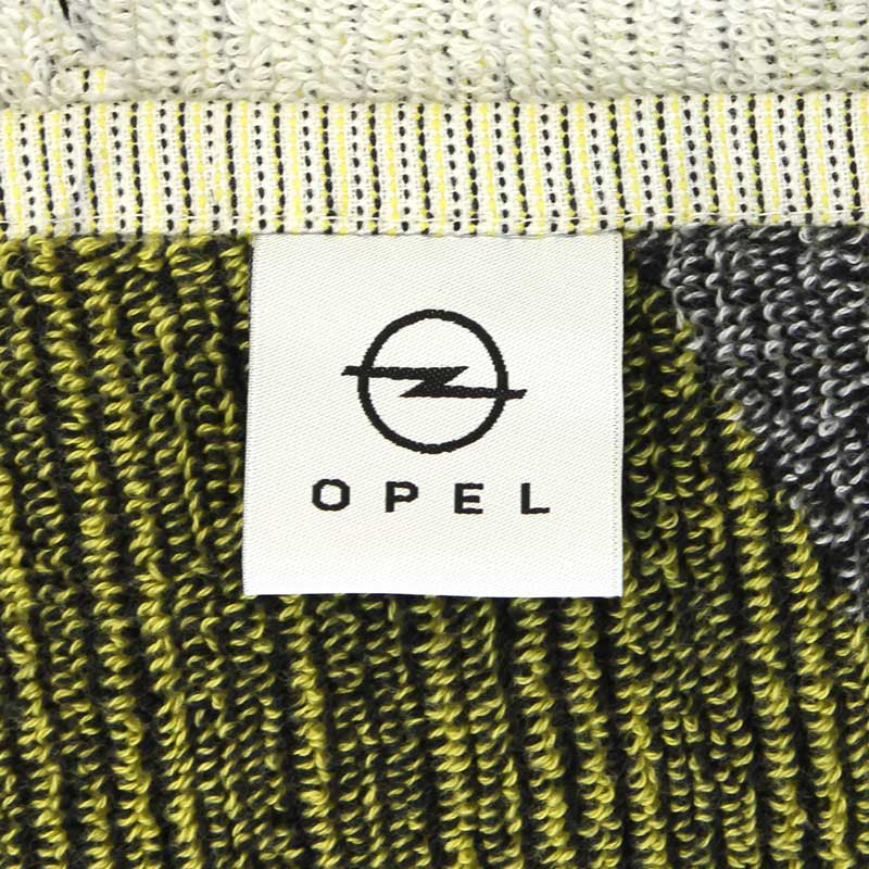 Opel Premium Bade-Handtuch (Sauna-Handtuch) weiß